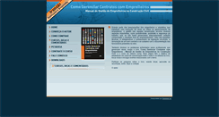 Desktop Screenshot of gestaodeempreiteiros.com.br